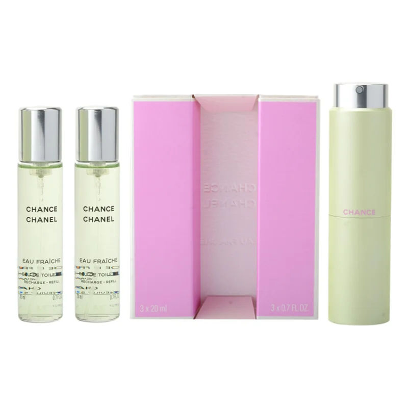 - Chance Eau Fraiche EDT Refillable 3x 20 ml