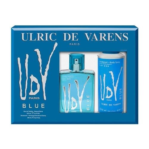 - UDV Blue - Geschenkset - Herenparfum 100ml & Deodorant 200ml