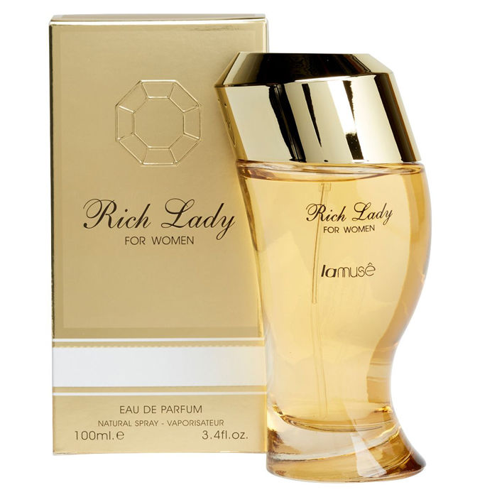 La Eau de Parfum Spray Dames Rich Lady 100ml