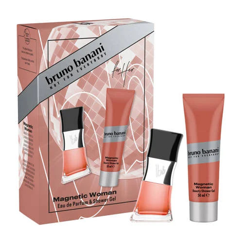 geschenkset Magnetic Woman - eau de parfum 30 ml + showergel 50 ml