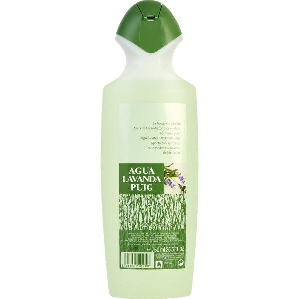 Agua Lavanda Puig Cologne Parfum - 750 ml.