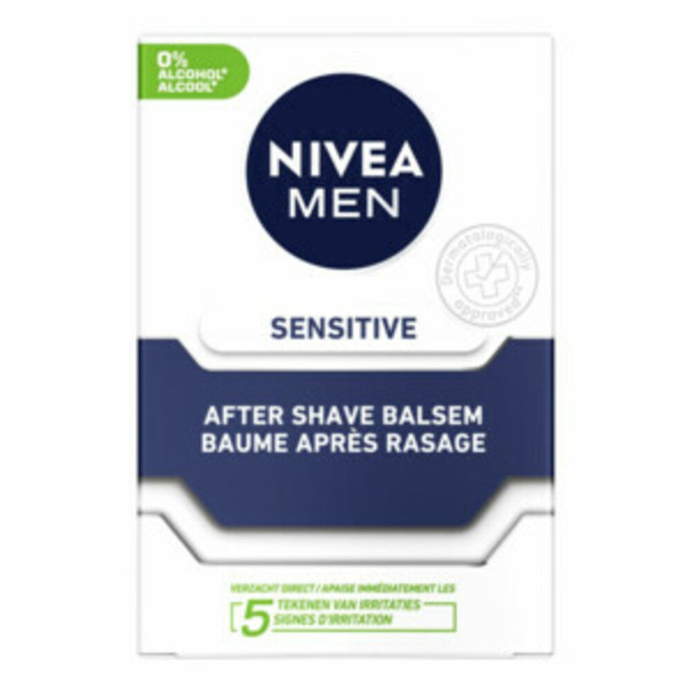 3x  Men Aftershave Balsem Sensitive 100 ml