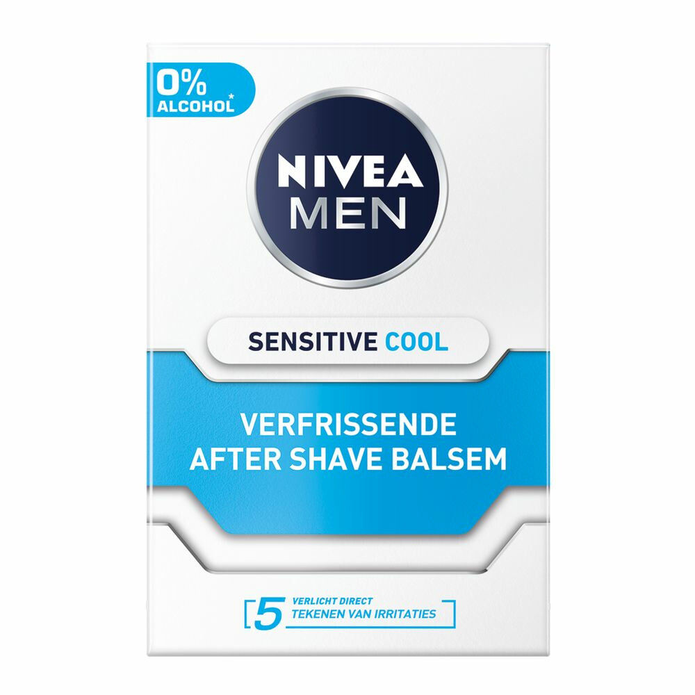6x  Men Aftershave Balsem Sensitive Cooling 100 ml