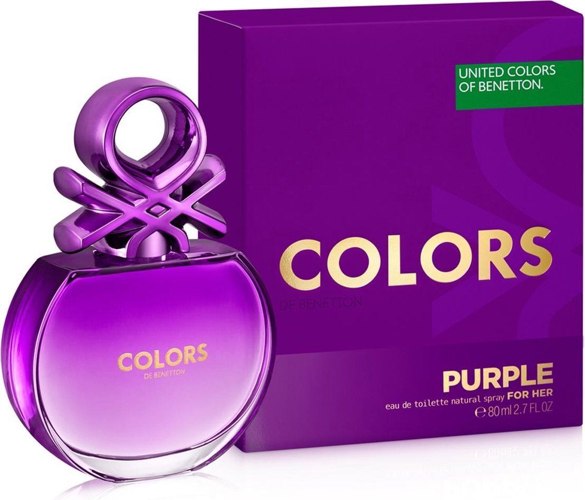 Damesparfum  EDT Colors De  Purple (80 ml)